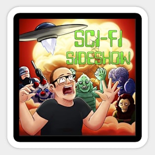 Sci-Fi Sideshow Sticker